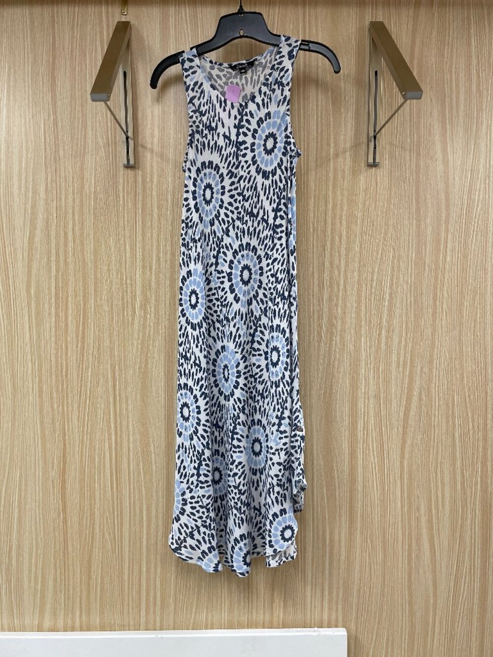 Charlie B White print dress size medium